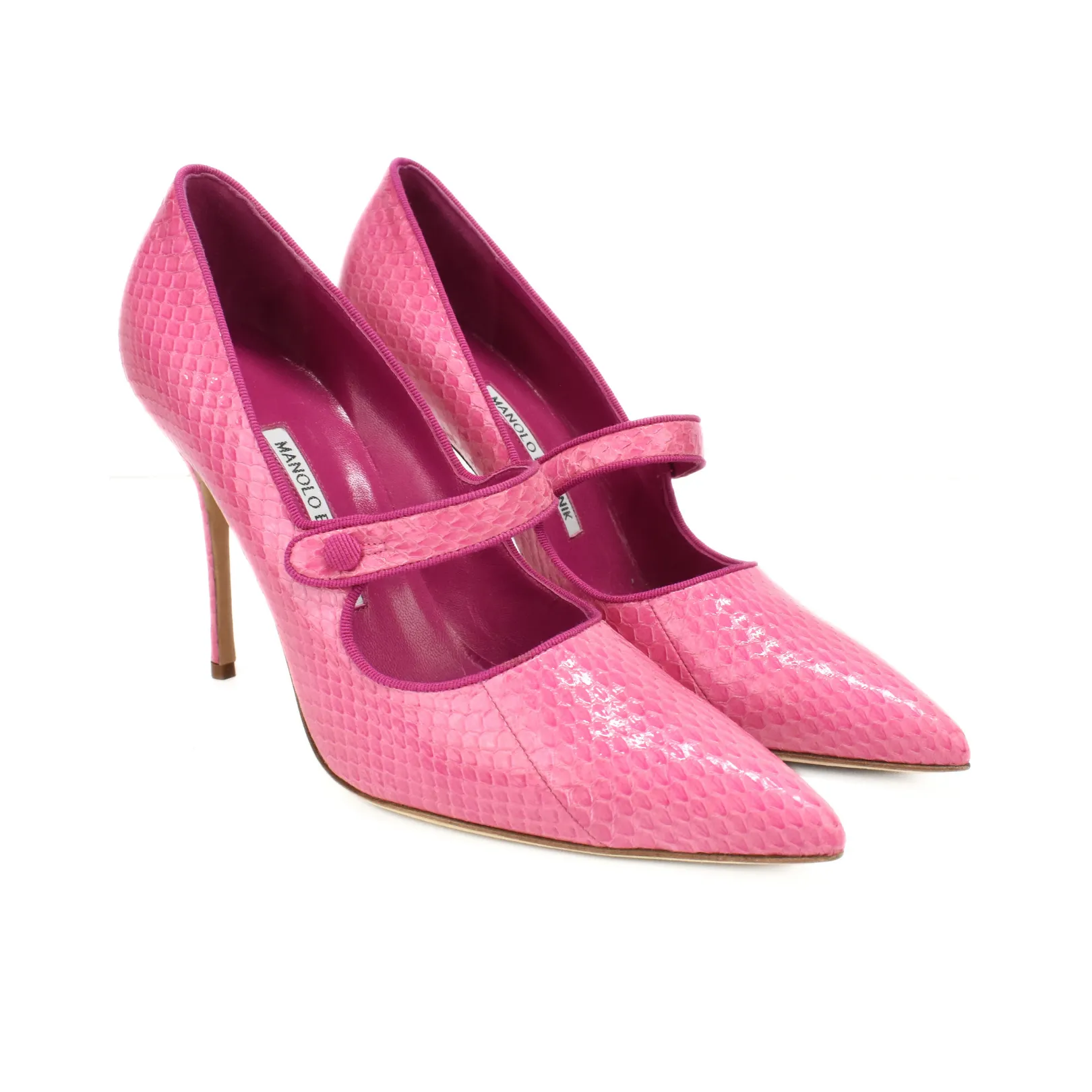 Manolo Blahnik 'Camparinew' Pumps - Women's 39.5