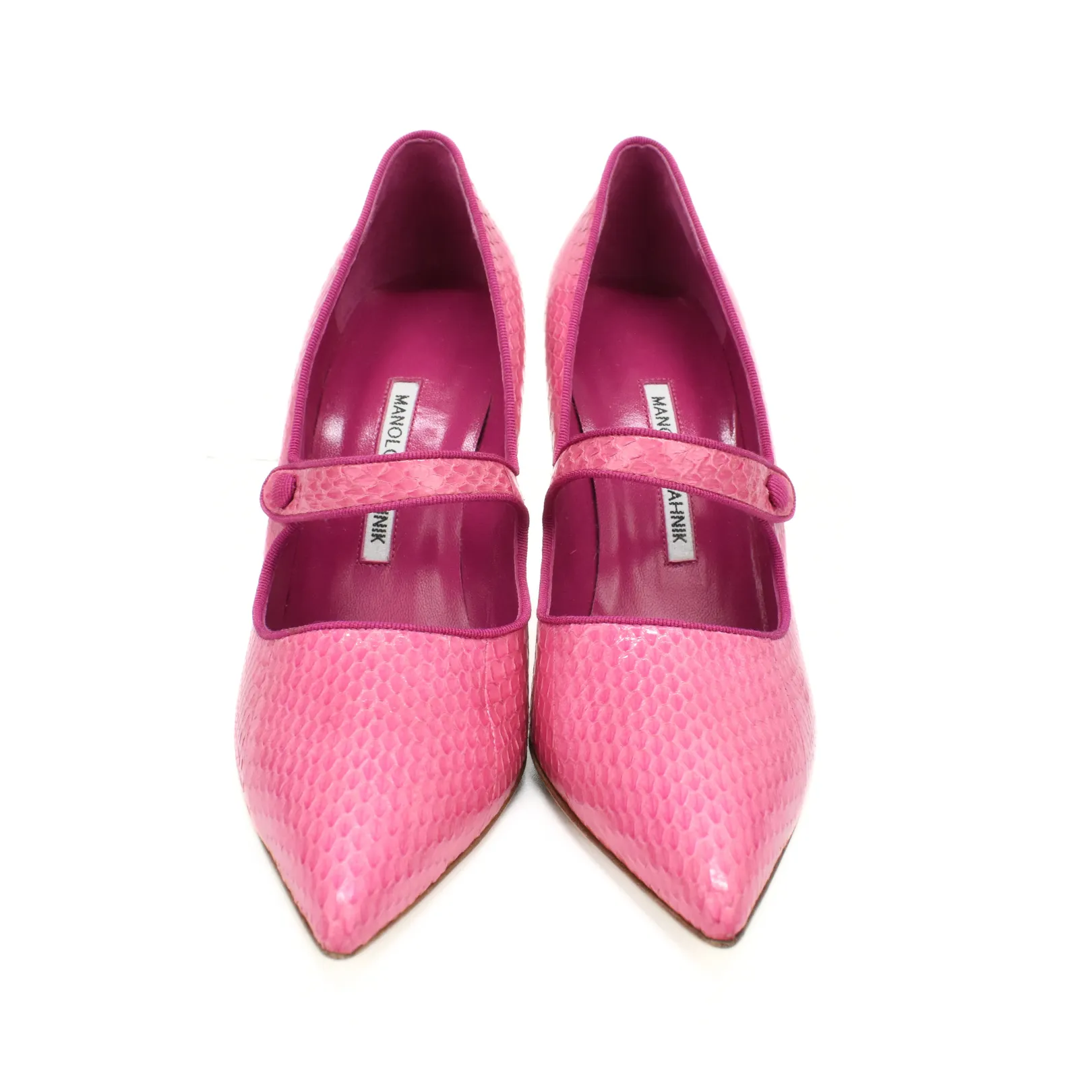 Manolo Blahnik 'Camparinew' Pumps - Women's 39.5