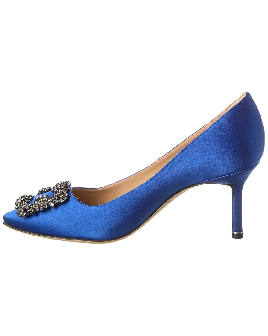 Manolo Blahnik Hangisi 70 Satin Pump