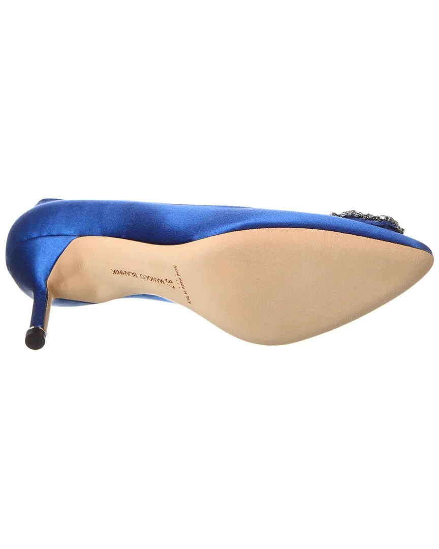 Manolo Blahnik Hangisi 70 Satin Pump