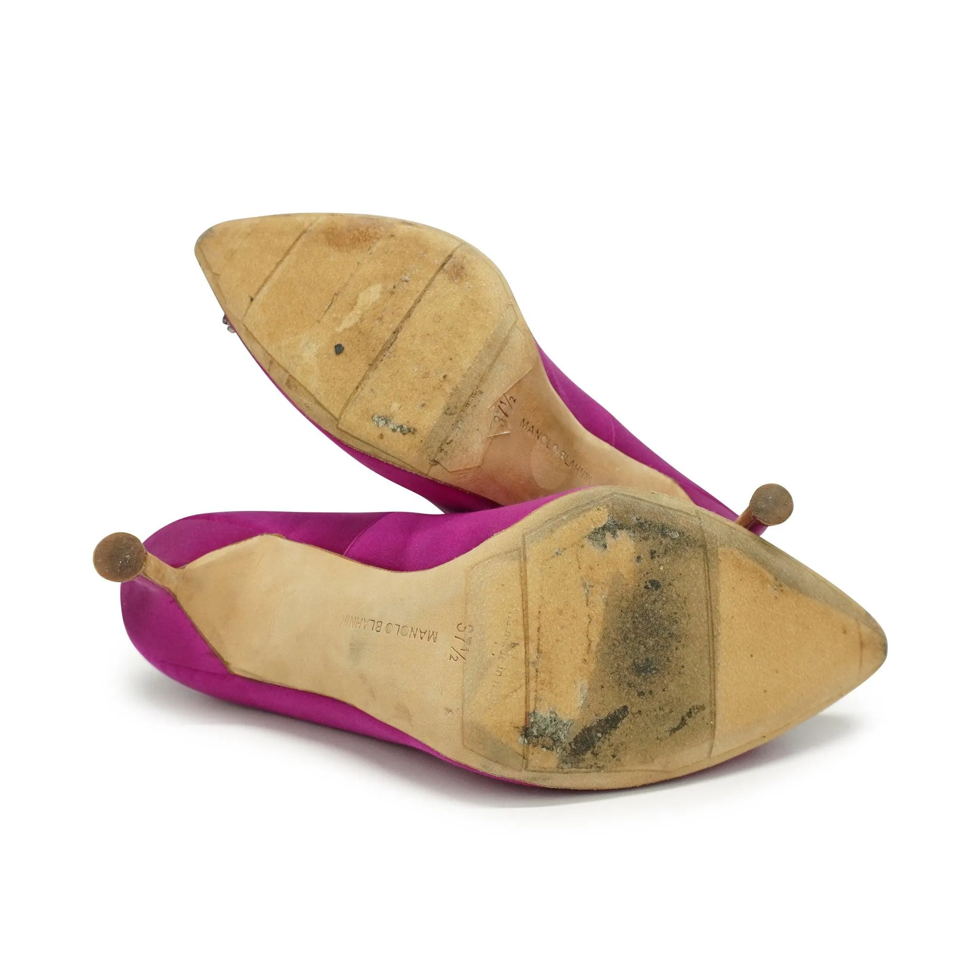 Manolo Blahnik 'Hangisi' Pumps - Women's 37.5