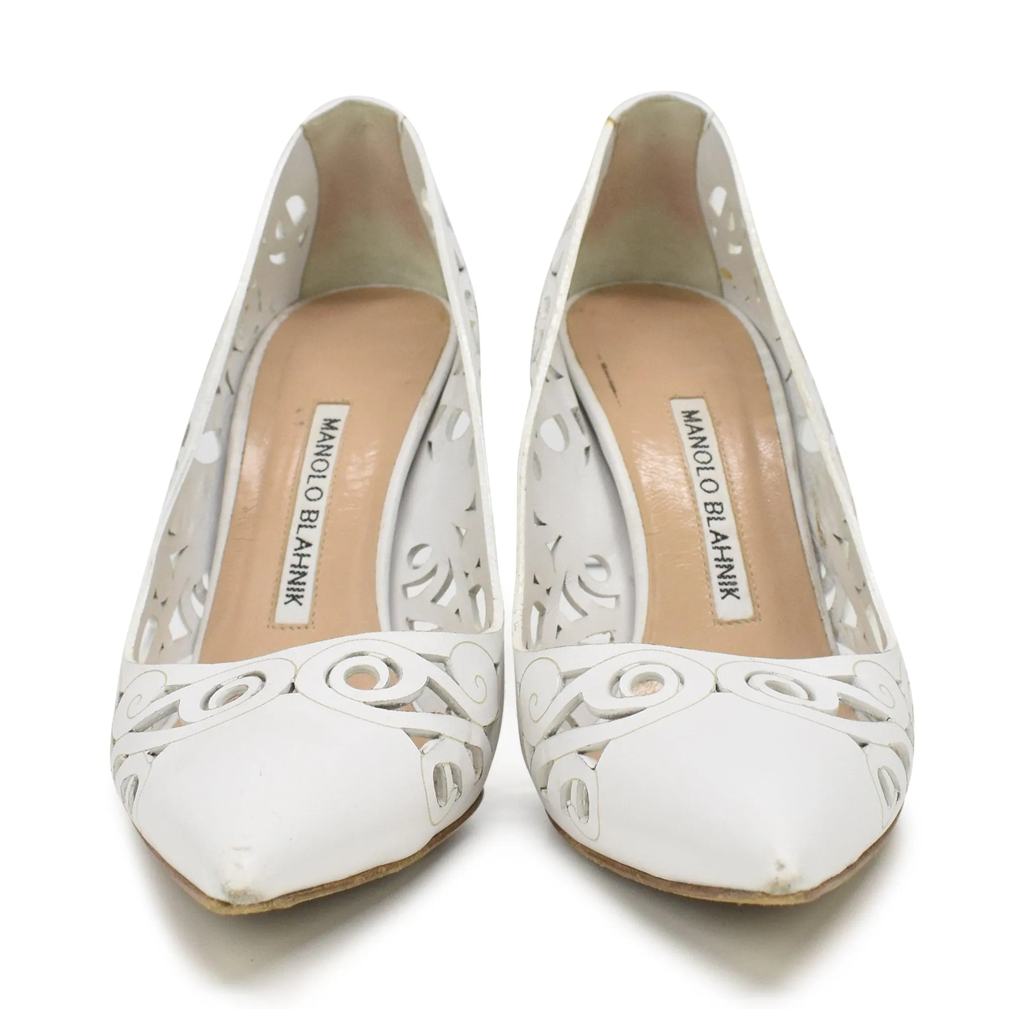 Manolo Blahnik Pointed Toe Heels - Women's 36