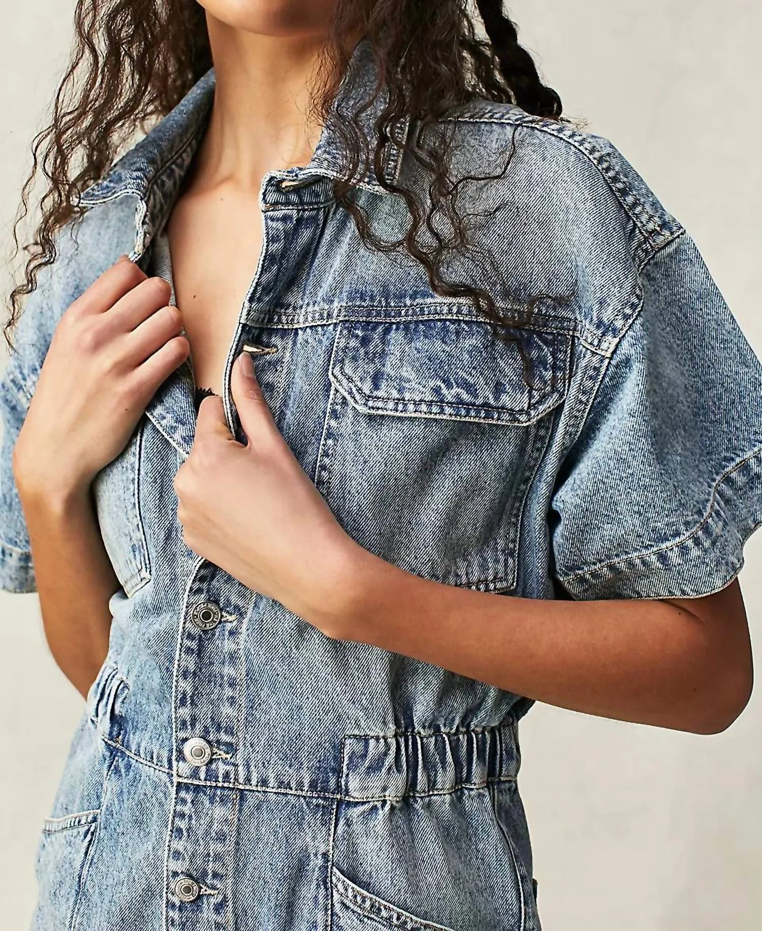 Marci Cuffed Shortalls In Marrakesh