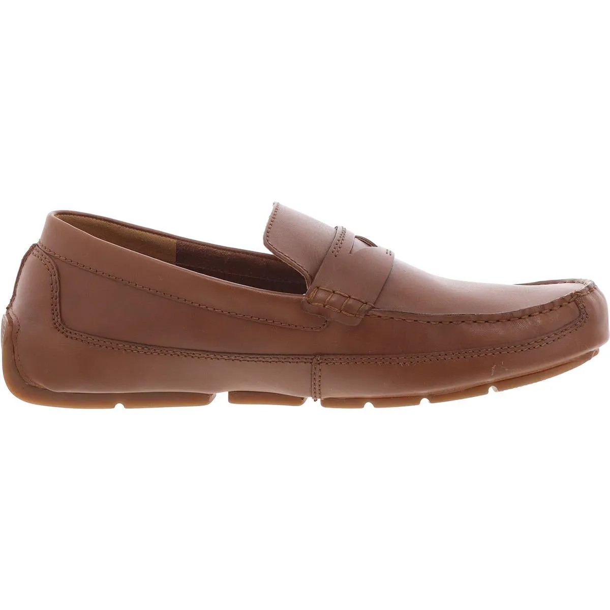MARKAN WAY Mens Solid Leather Derby Shoes
