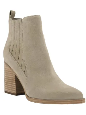 Mayden Womens Suede Pointed toe Ankle Boots