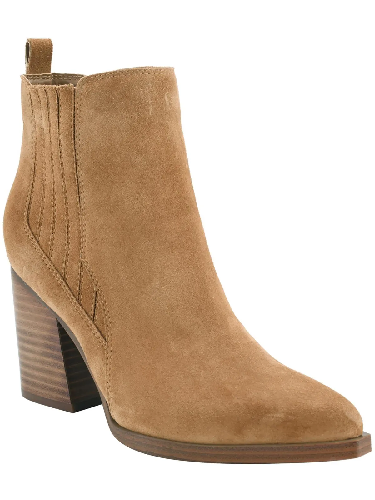 Mayden Womens Suede Pointed toe Ankle Boots
