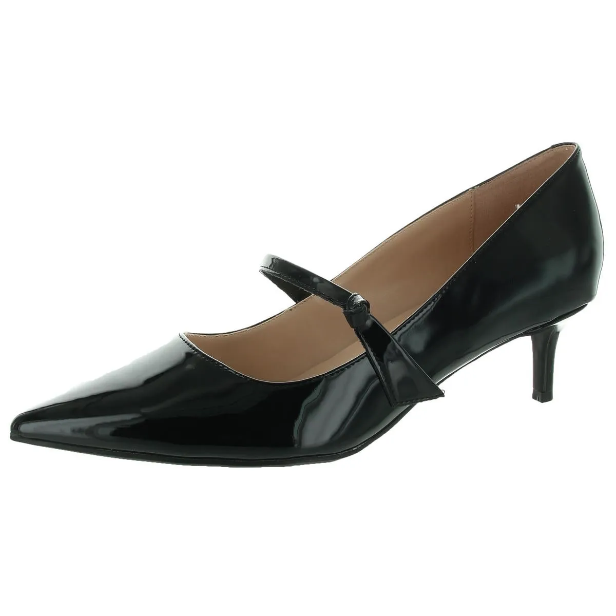 Medley 3 Womens Patent Kitten Mary Jane Heels
