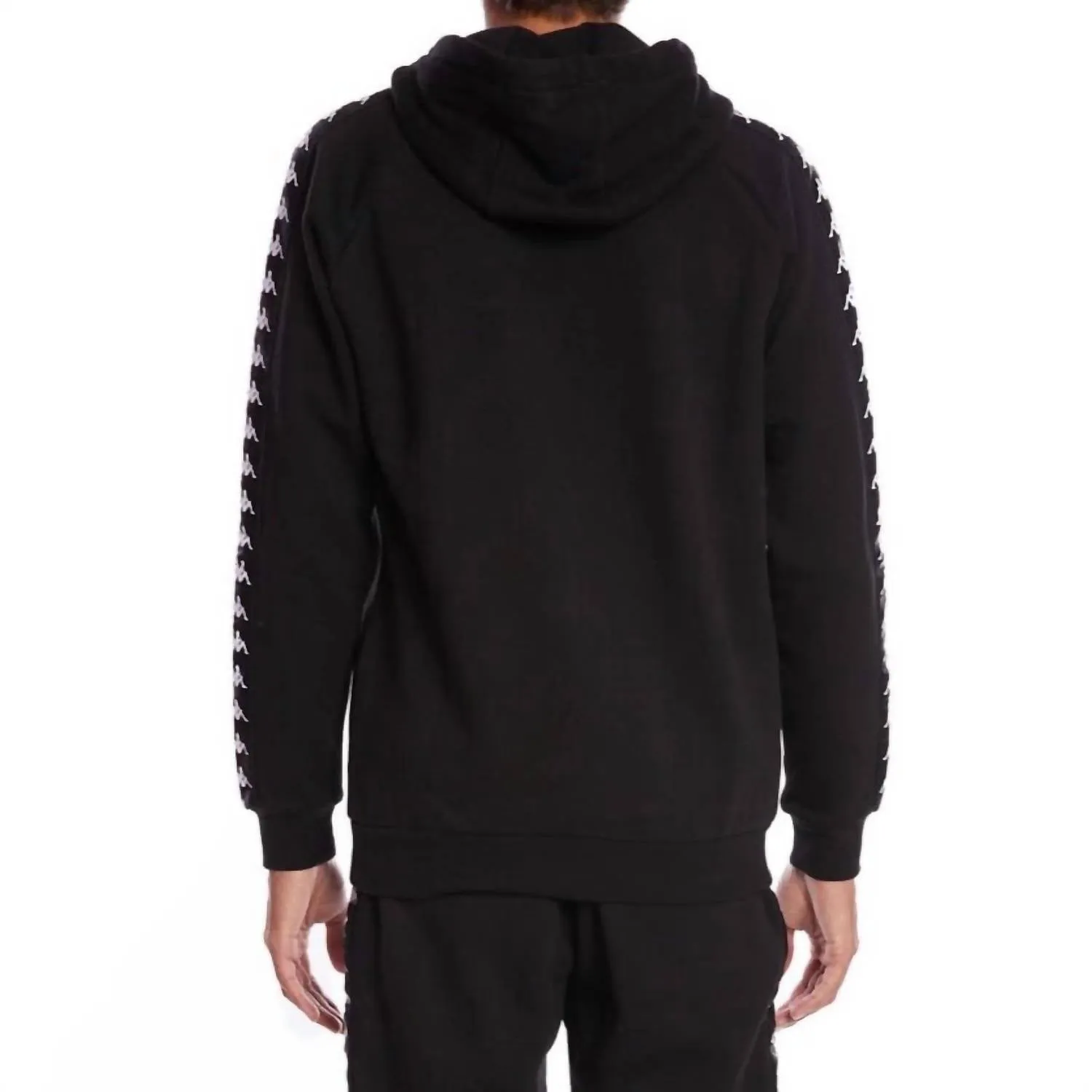 Men's 222 Banda Hurtado 2 Hoodie In Black/white