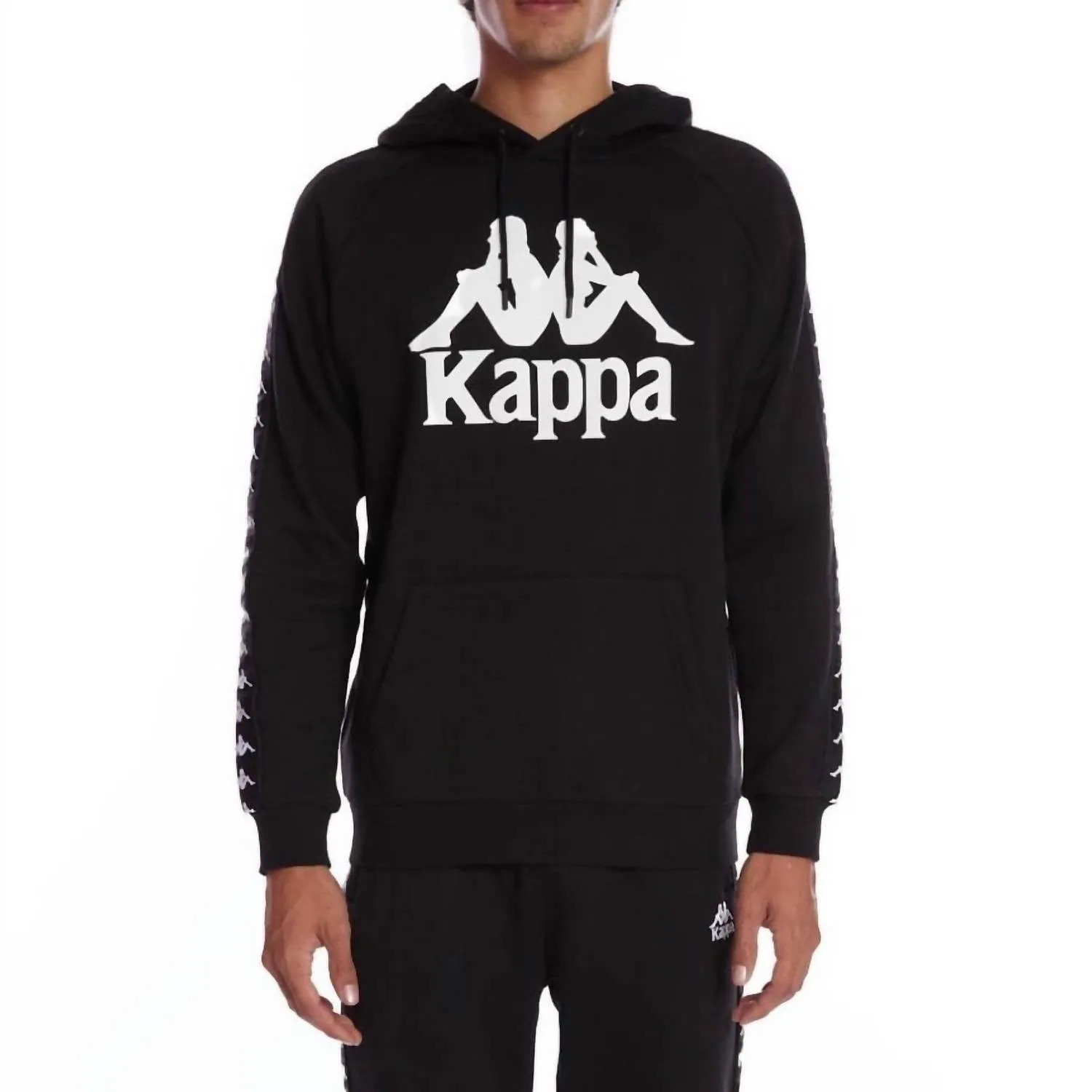 Men's 222 Banda Hurtado 2 Hoodie In Black/white