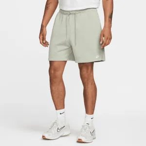 Men's Club French Terry Flow Shorts In Jade Horizon/white