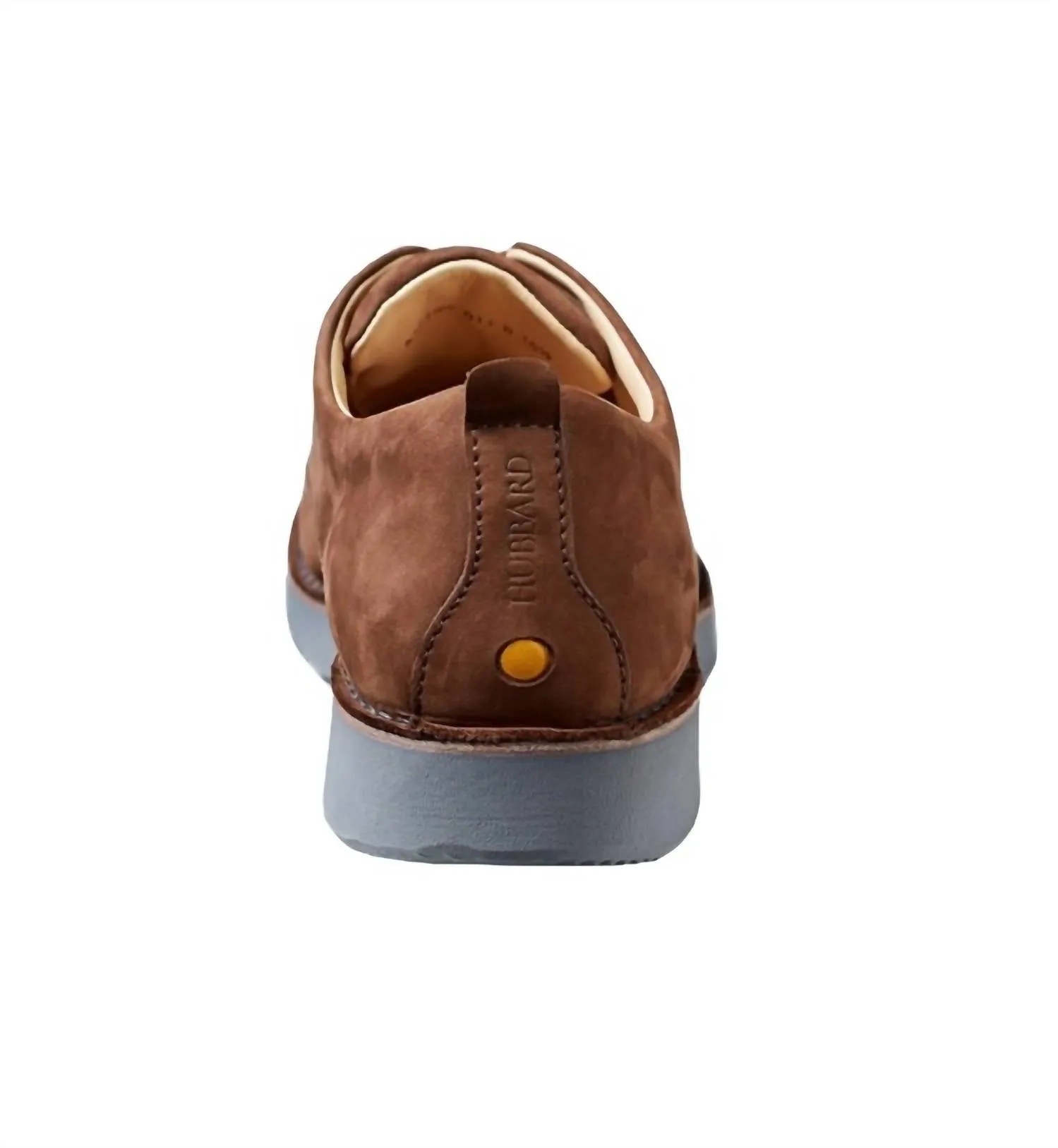 Men's Free Derby Shoes In Brown Nubuck
