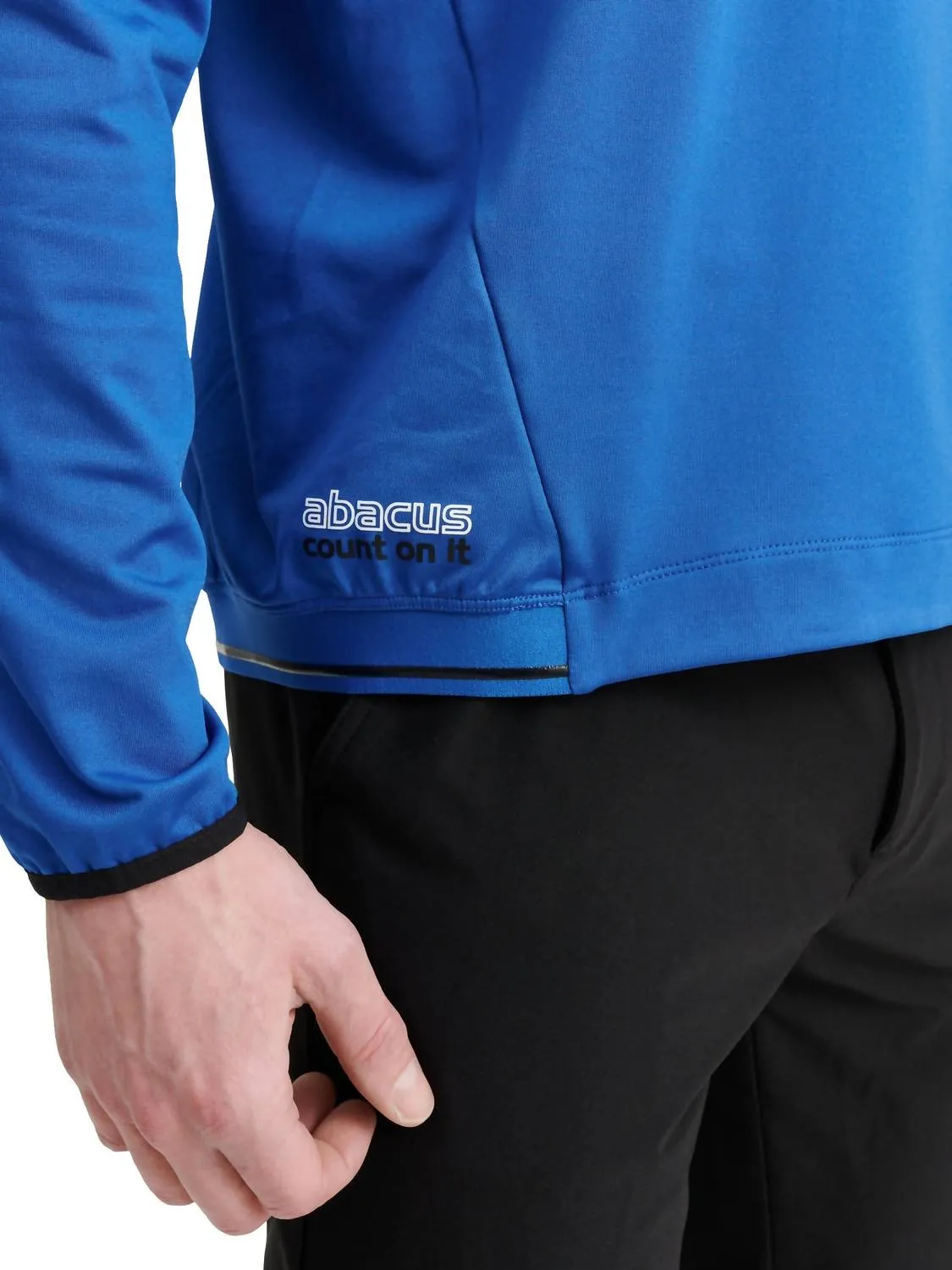 Men's Gleneagles Thermo Midlayer Jacket In Dark Cobalt Black