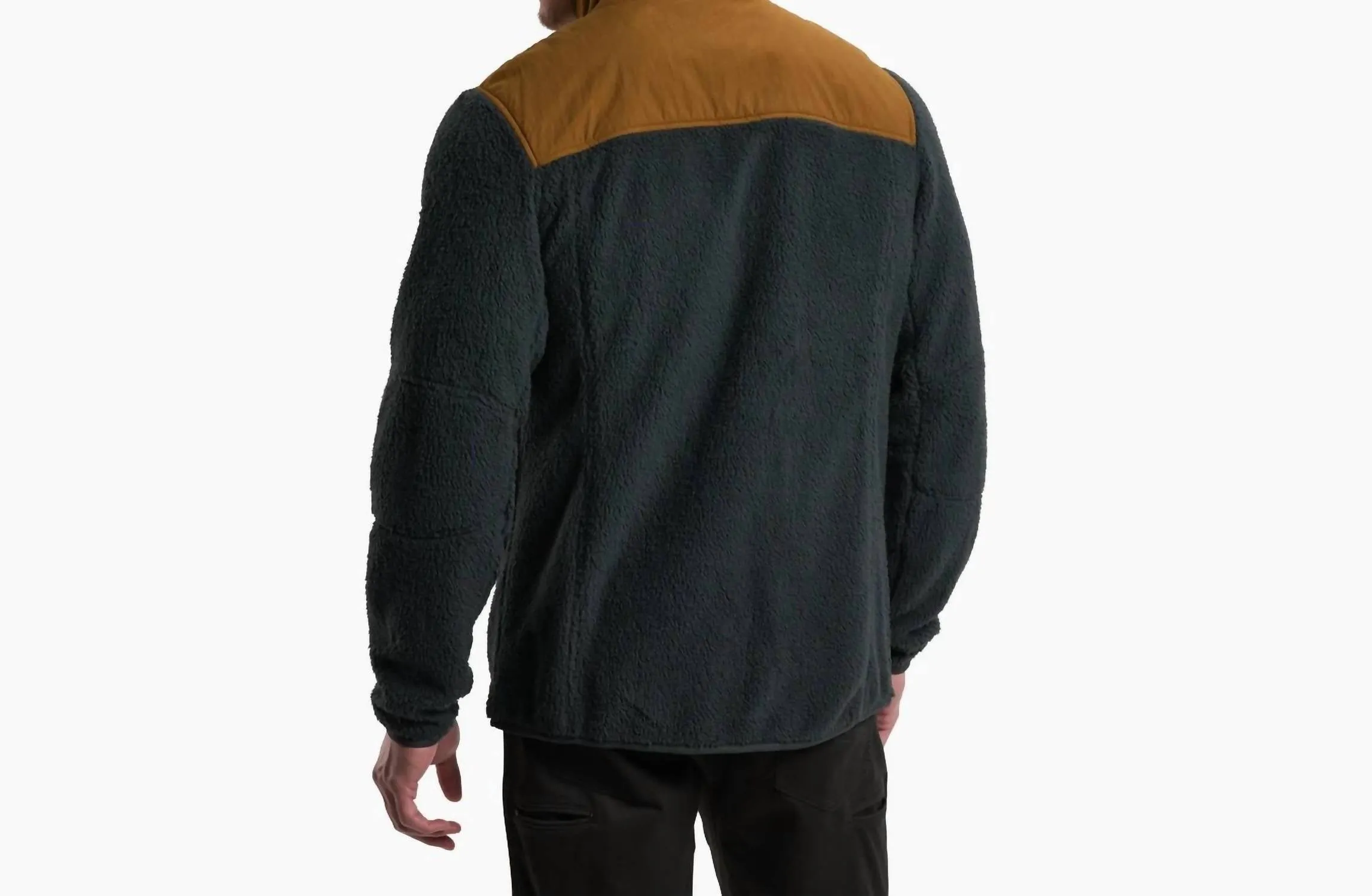 Men's Konfluence Fleece Jacket In Onyx/teak
