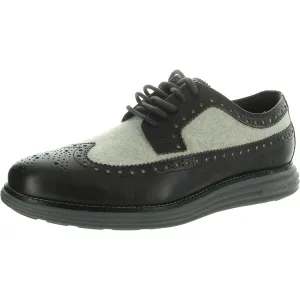 Mens Lace-Up Man Made Oxfords