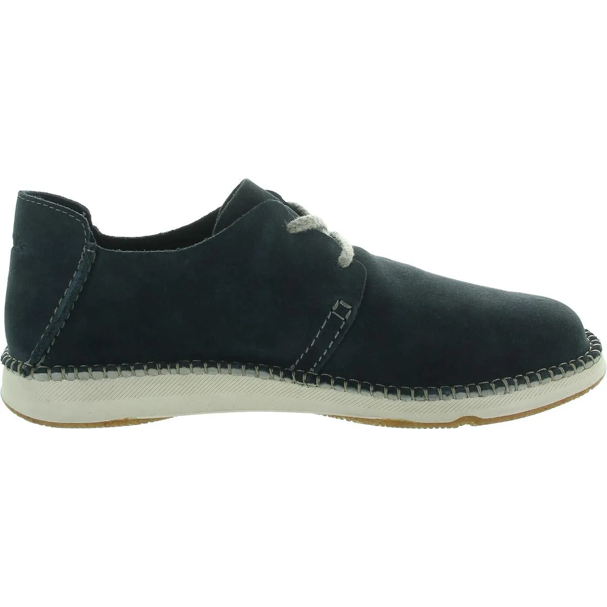 Mens Lace-Up Suede Oxfords