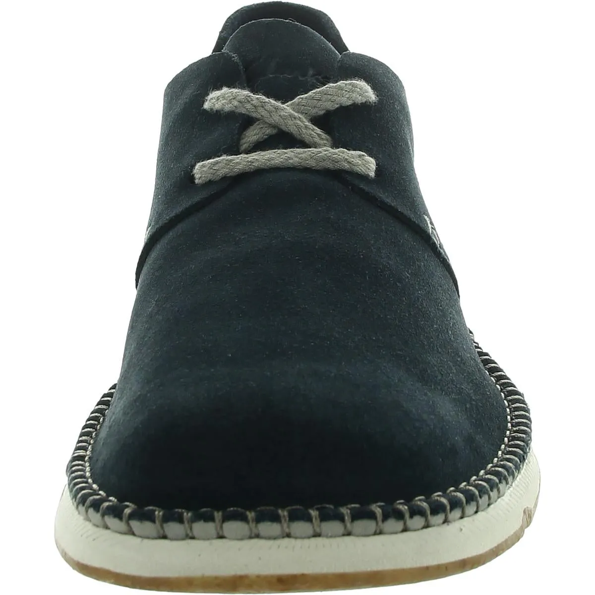 Mens Lace-Up Suede Oxfords