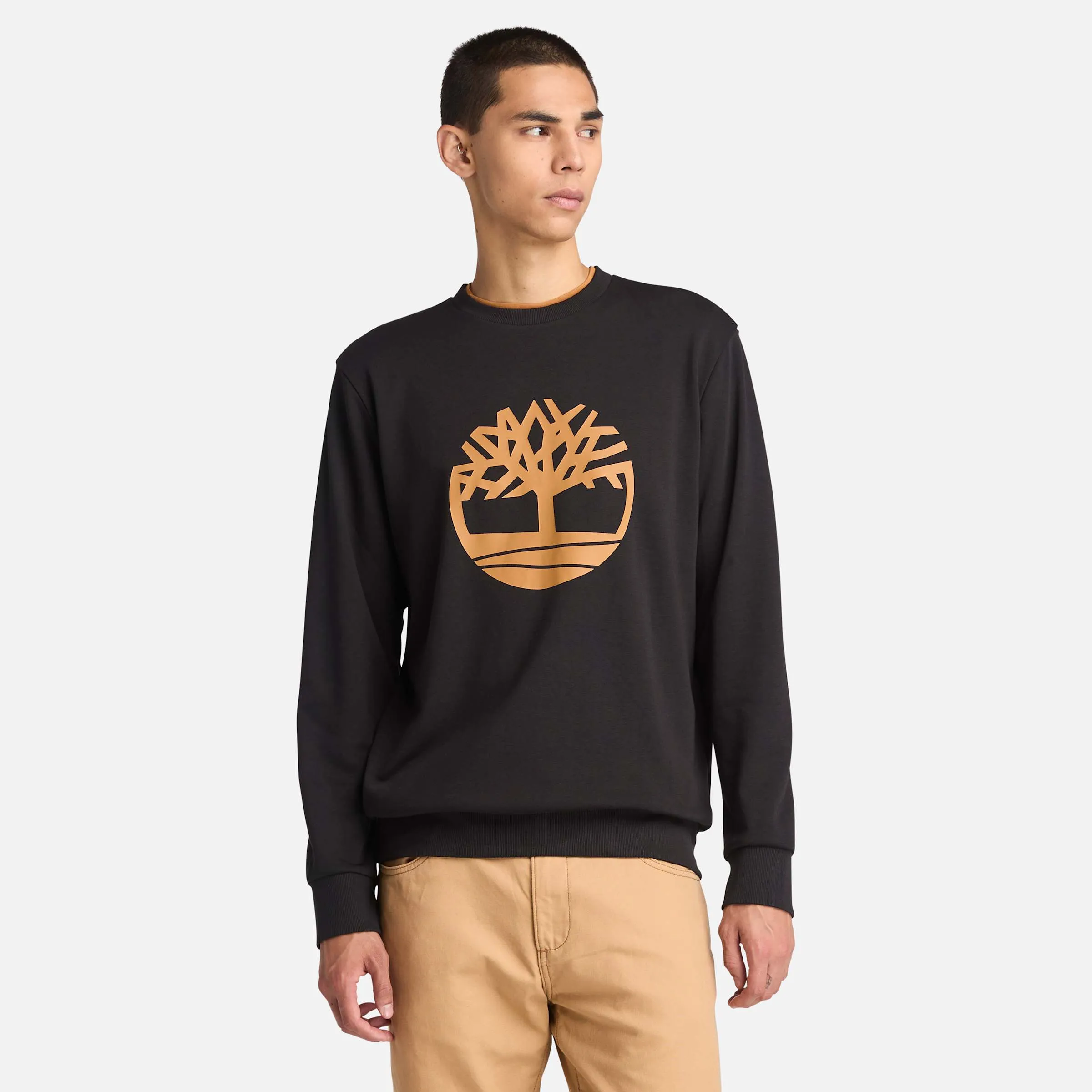Men's Northwood Tree Logo Loopback Crew Neck Sweatshirt