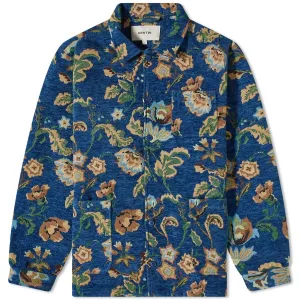 Men's Ormiston Shirt Jacket In Navy Jacquard