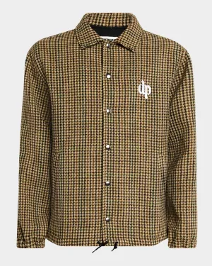 Men's Shetland Check Coach Jacket