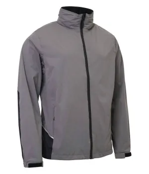 Men's Swinley Rain Jacket In Grey Melange