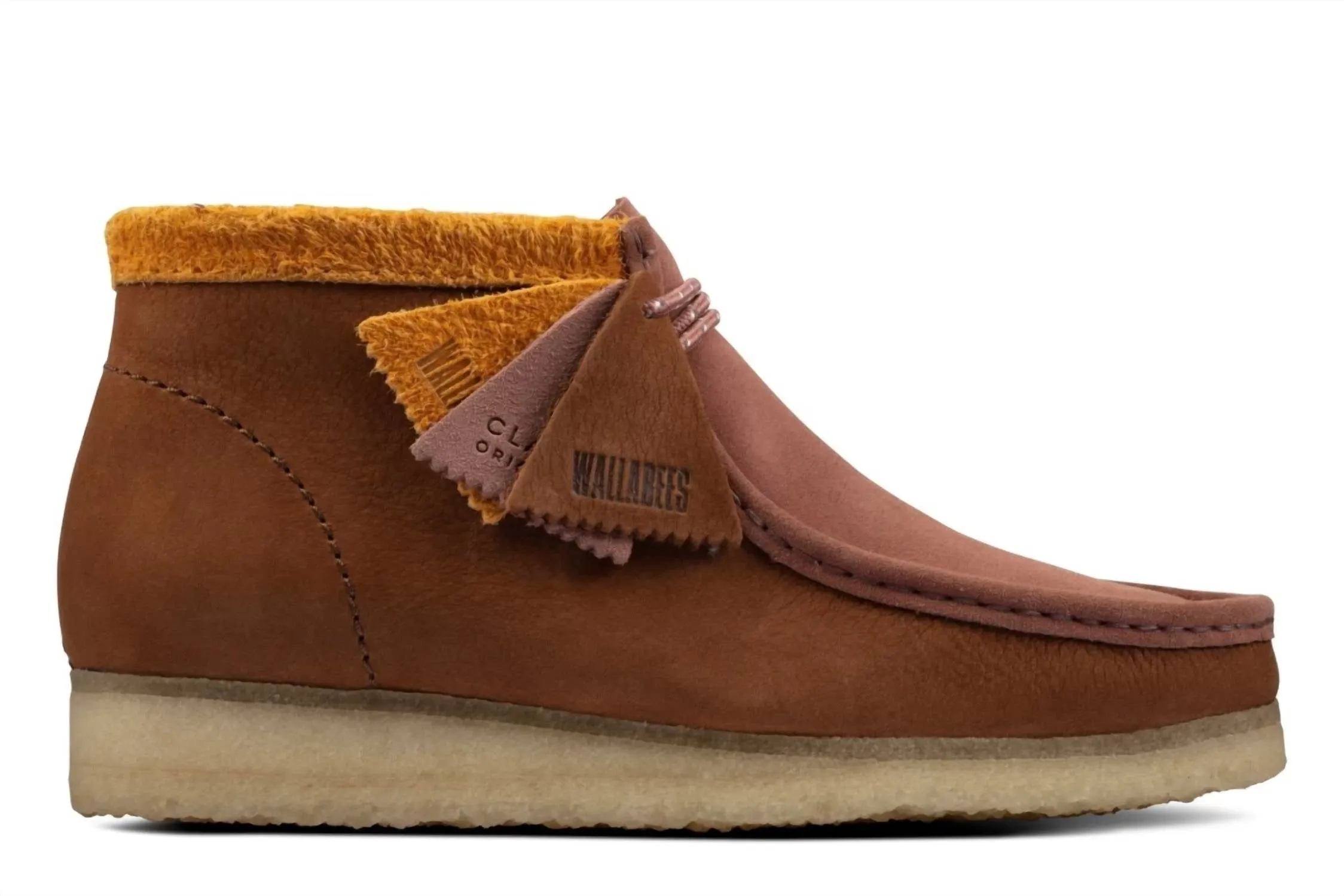 Men's Wallabee Boots In Multi Suede