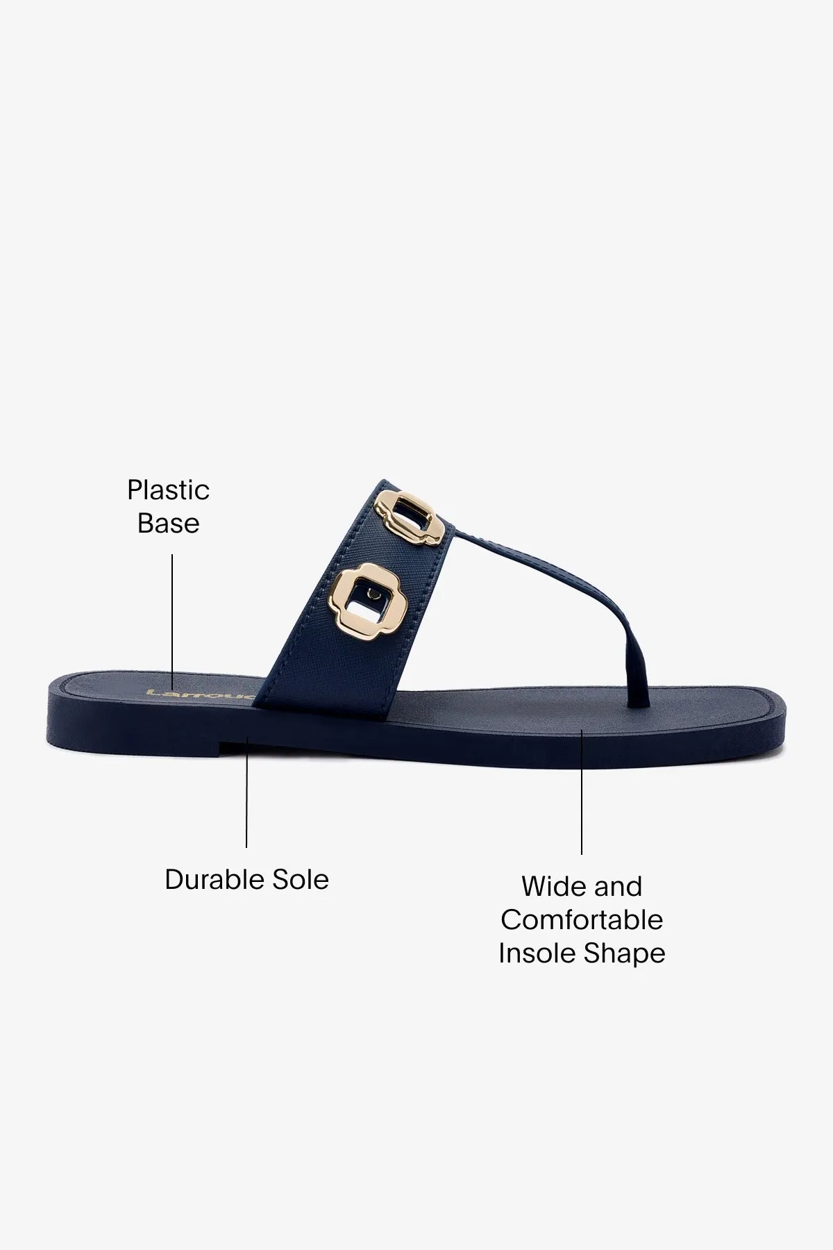 Milan S In Navy PVC