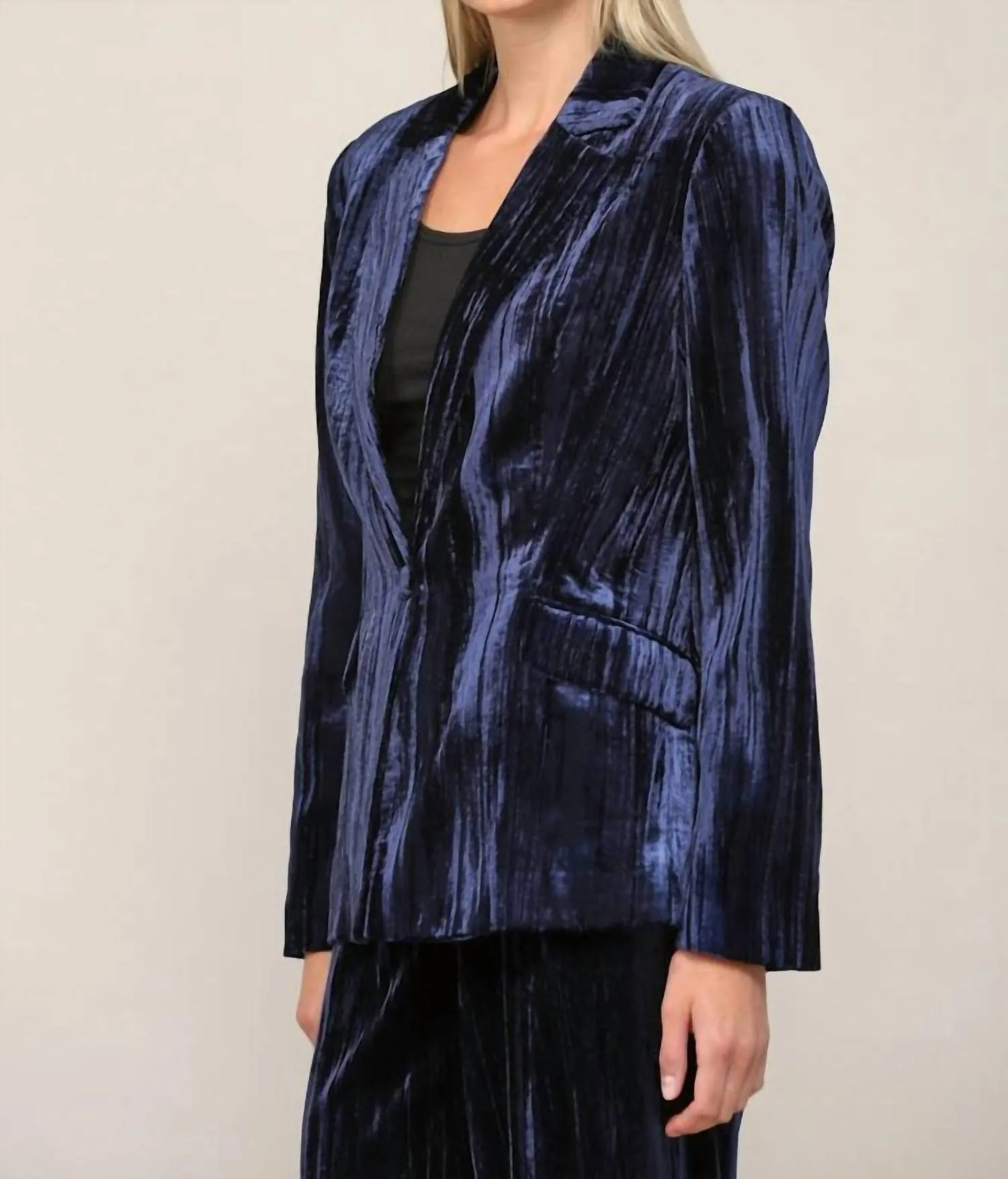 Moonlight Blazer In Navy