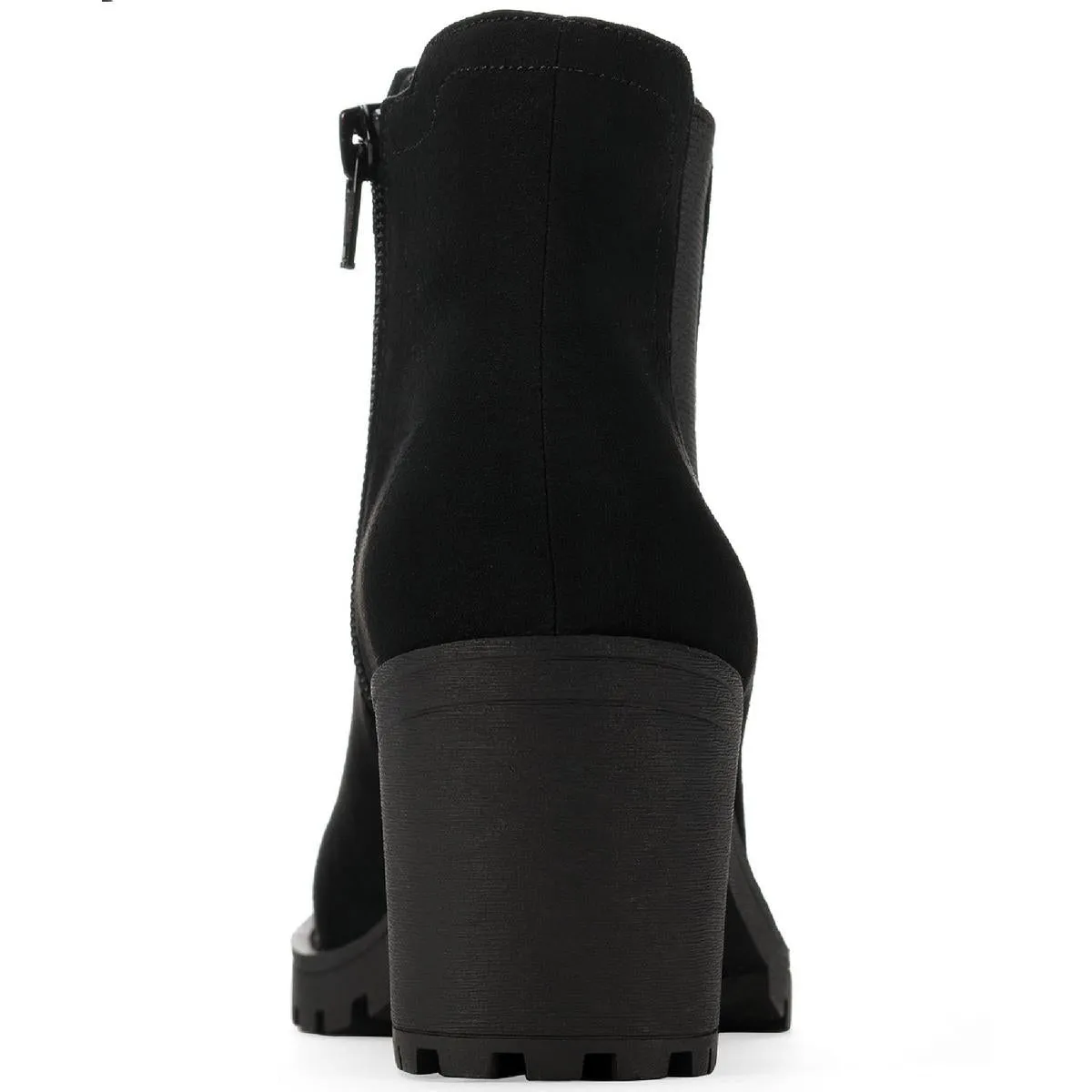 Morghan Womens Microfiber Booties Ankle Boots