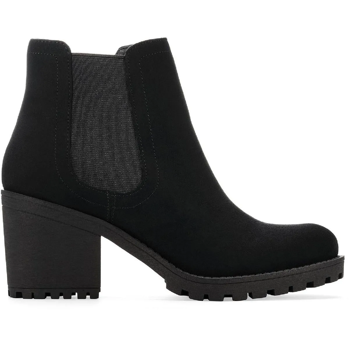 Morghan Womens Microfiber Booties Ankle Boots