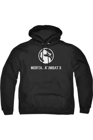 Mortal Kombat X Dragon Logo Adult Pull Over Hoodie / Hooded Sweatshirt