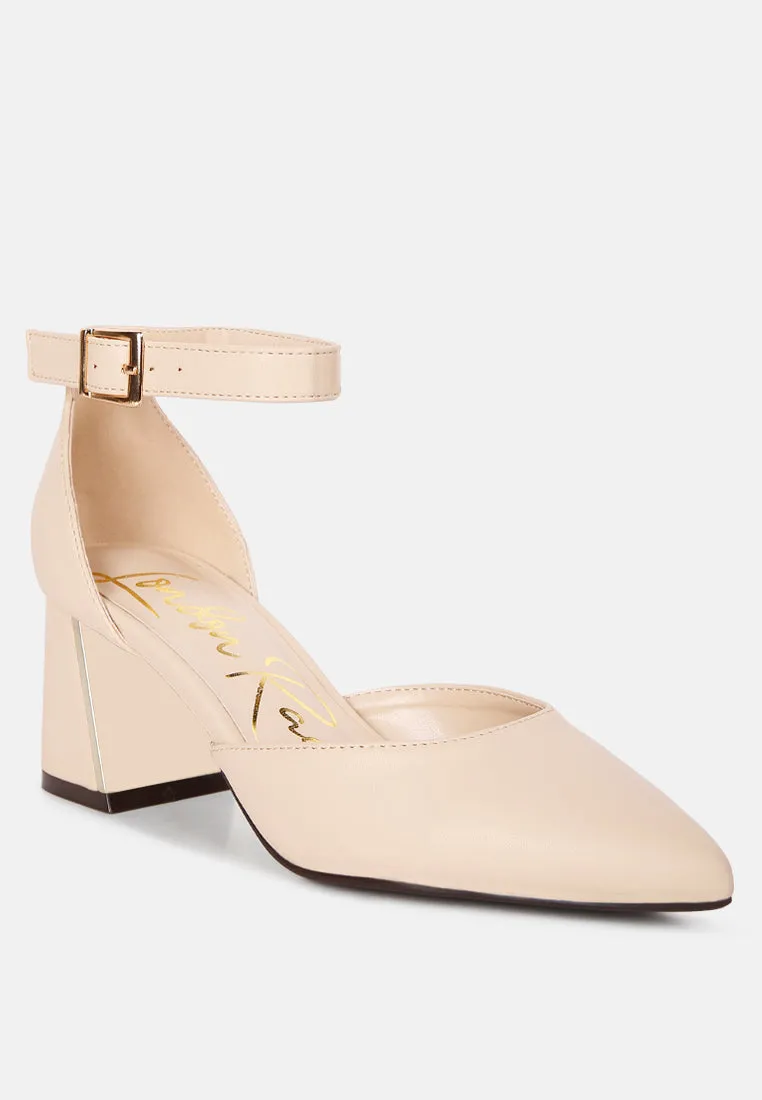 myla faux leather metallic sling heeled sandals