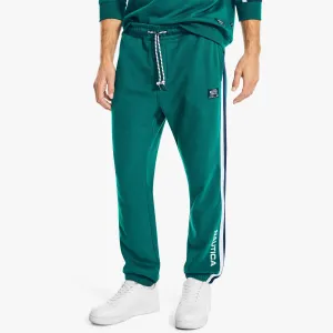 Nautica Men's Big & Tall Sustainably Crafted Colorblock Pant Cosmic Fern Nautica