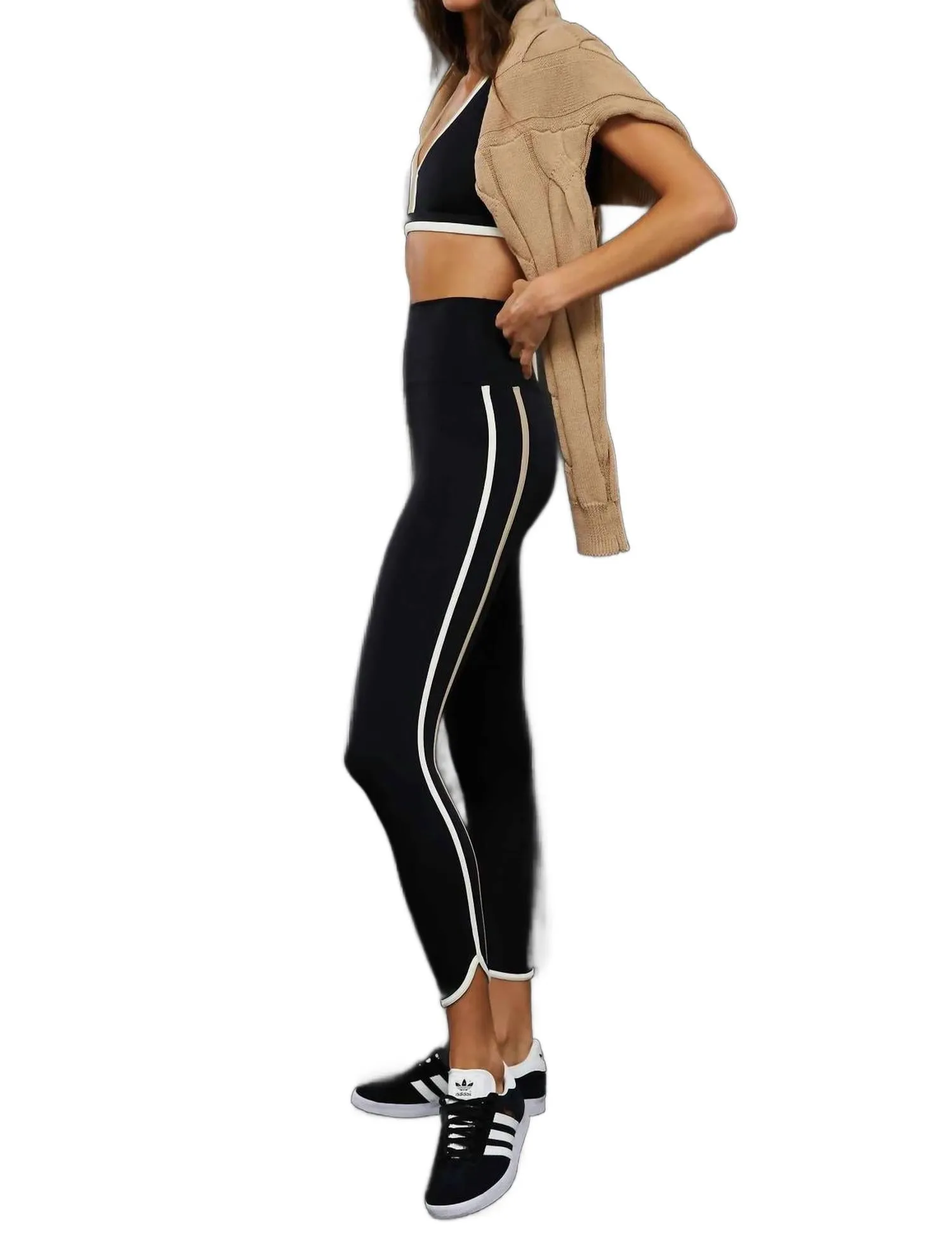 Nella Legging In Sandshell Colorblock