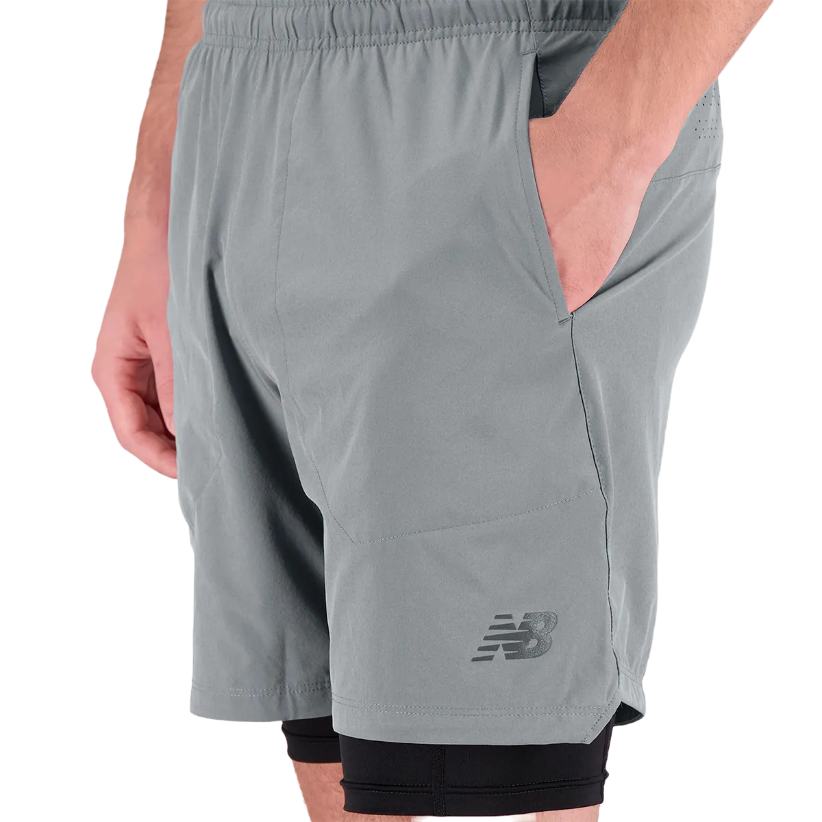 New Balance R.W. Tech 7" 2-in-1 Short
