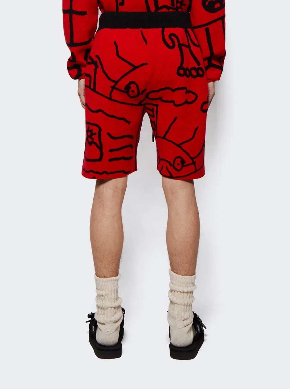 Newspaper Relaxed Short