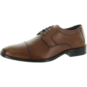 Novick Cap L Mens Leather Lace-Up Oxfords