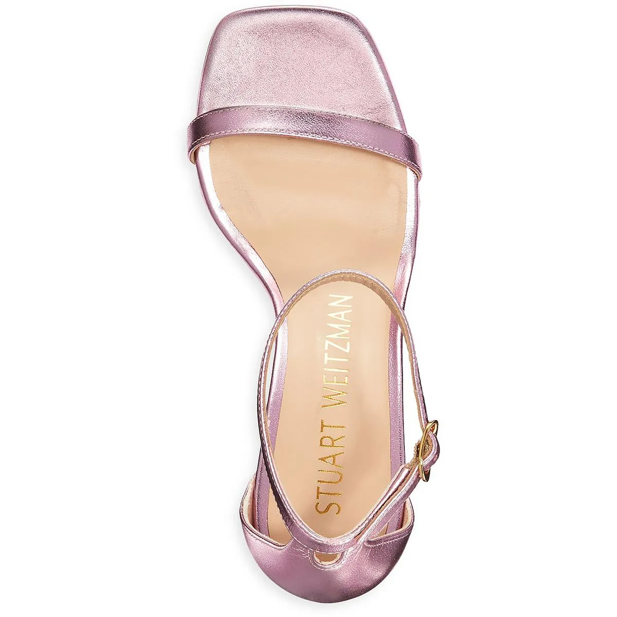 NUDISTLUCITE 85 WEDGE Womens Leather Open Toe Wedge Heels