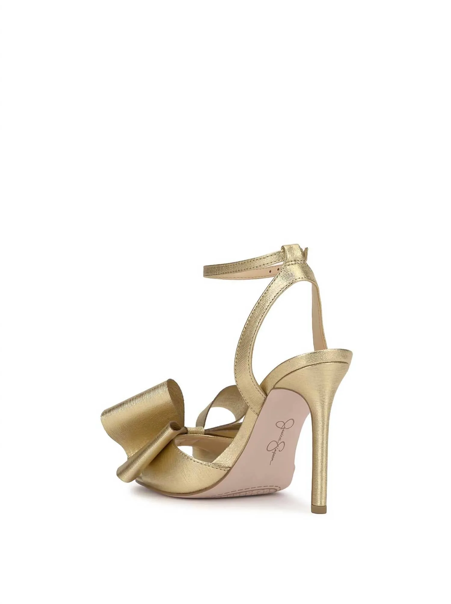 Olivine High Heel In Gold