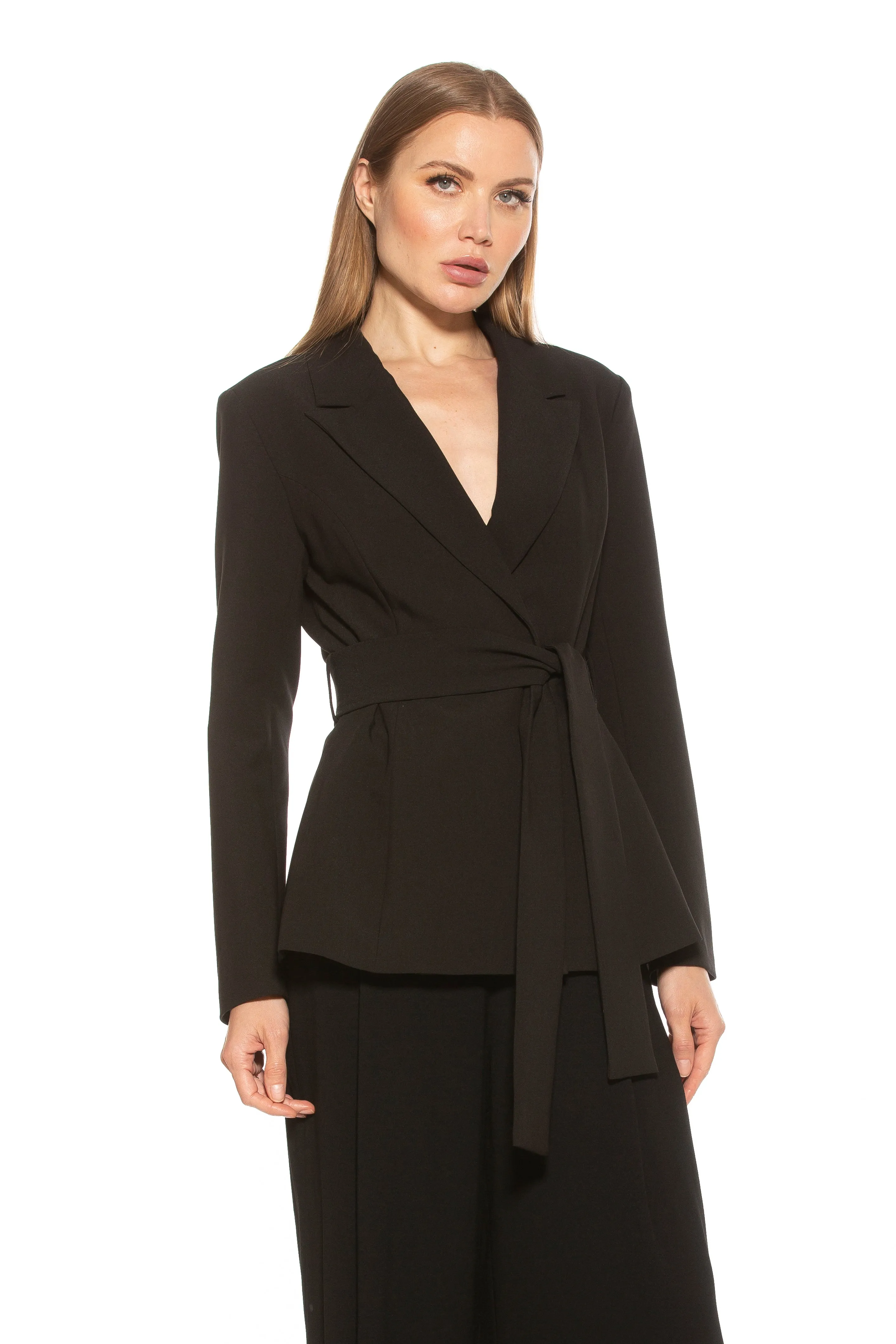 Olya Belted Blazer