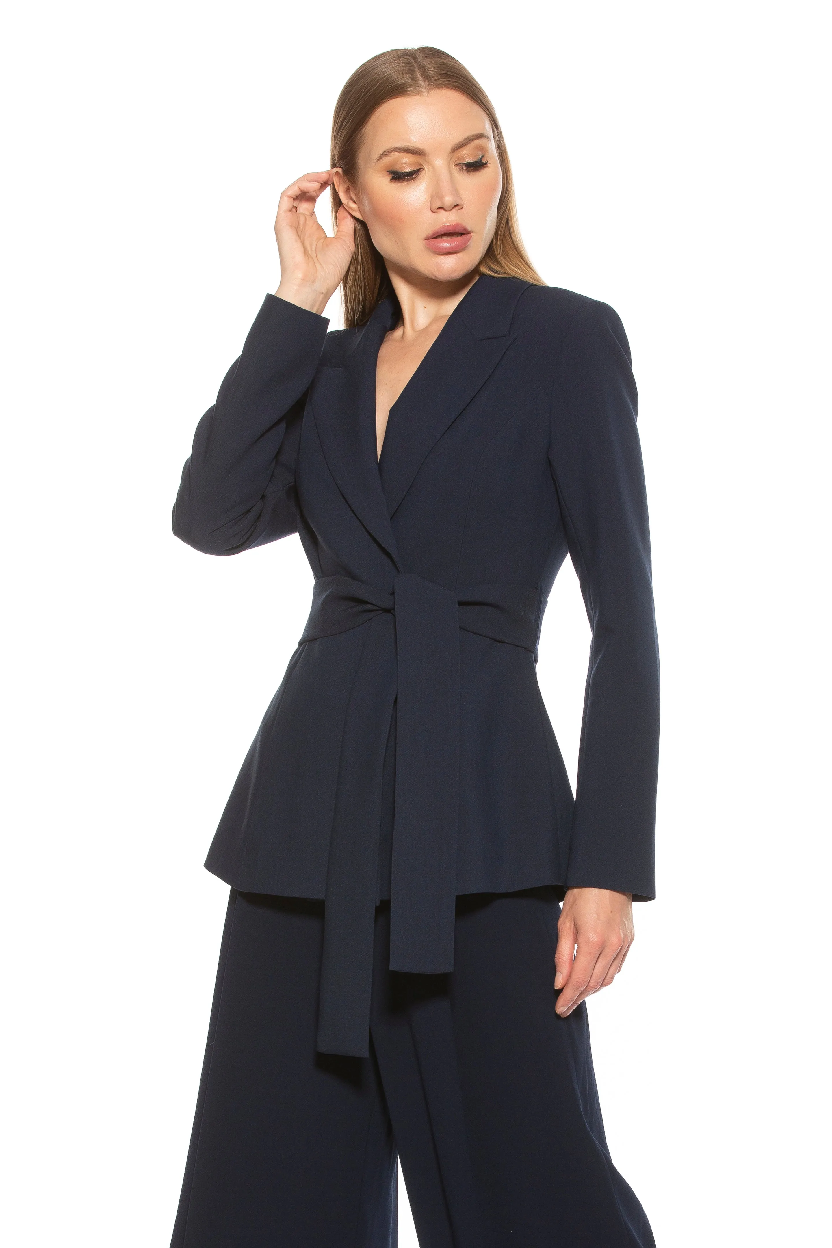 Olya Belted Blazer