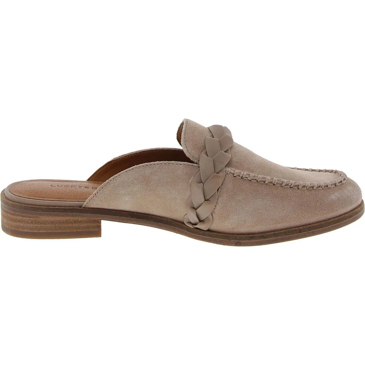 Panlin 2 Womens Braided Suede Loafers