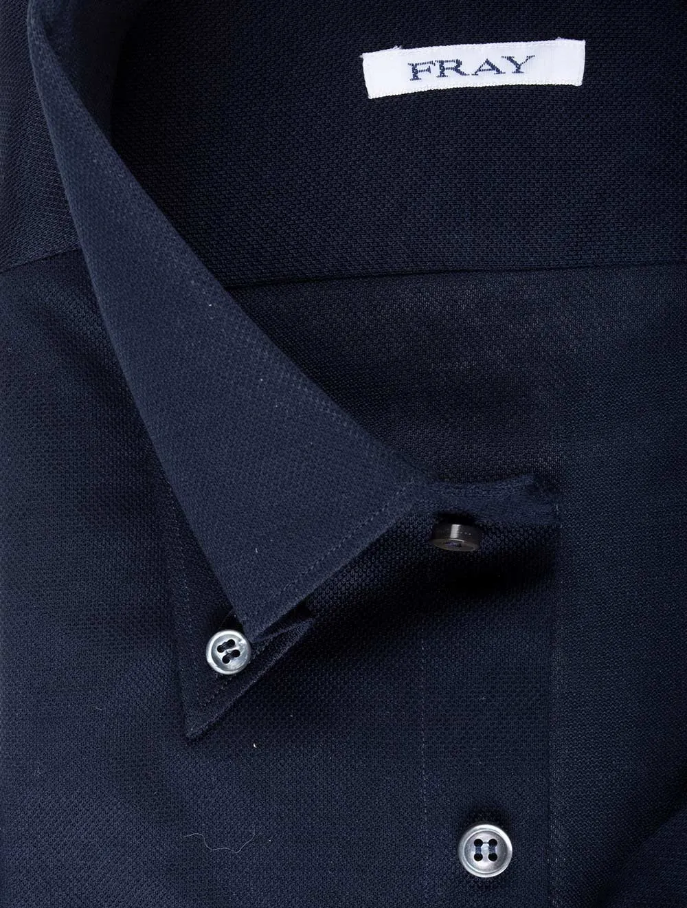 Pique Buttondown Shirt Navy