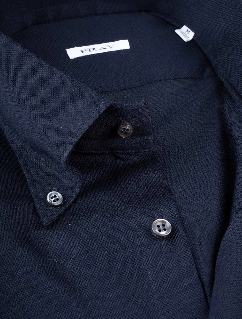 Pique Buttondown Shirt Navy