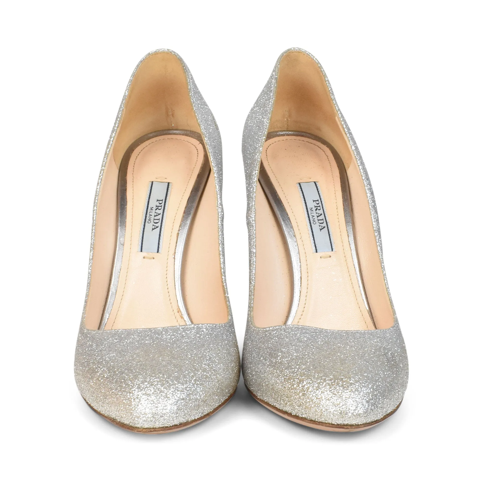 Prada Glitter Pumps - Women's 36.5