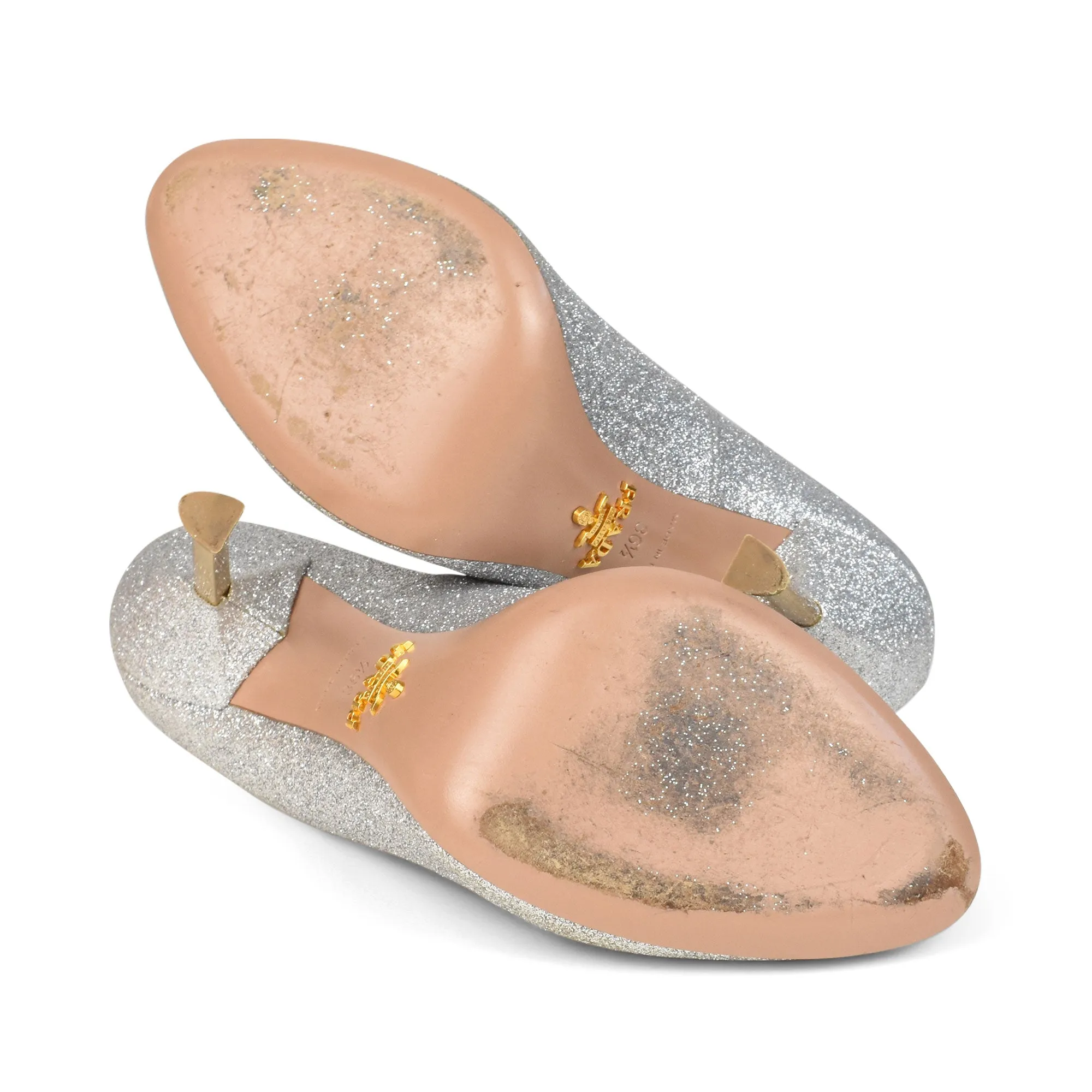 Prada Glitter Pumps - Women's 36.5
