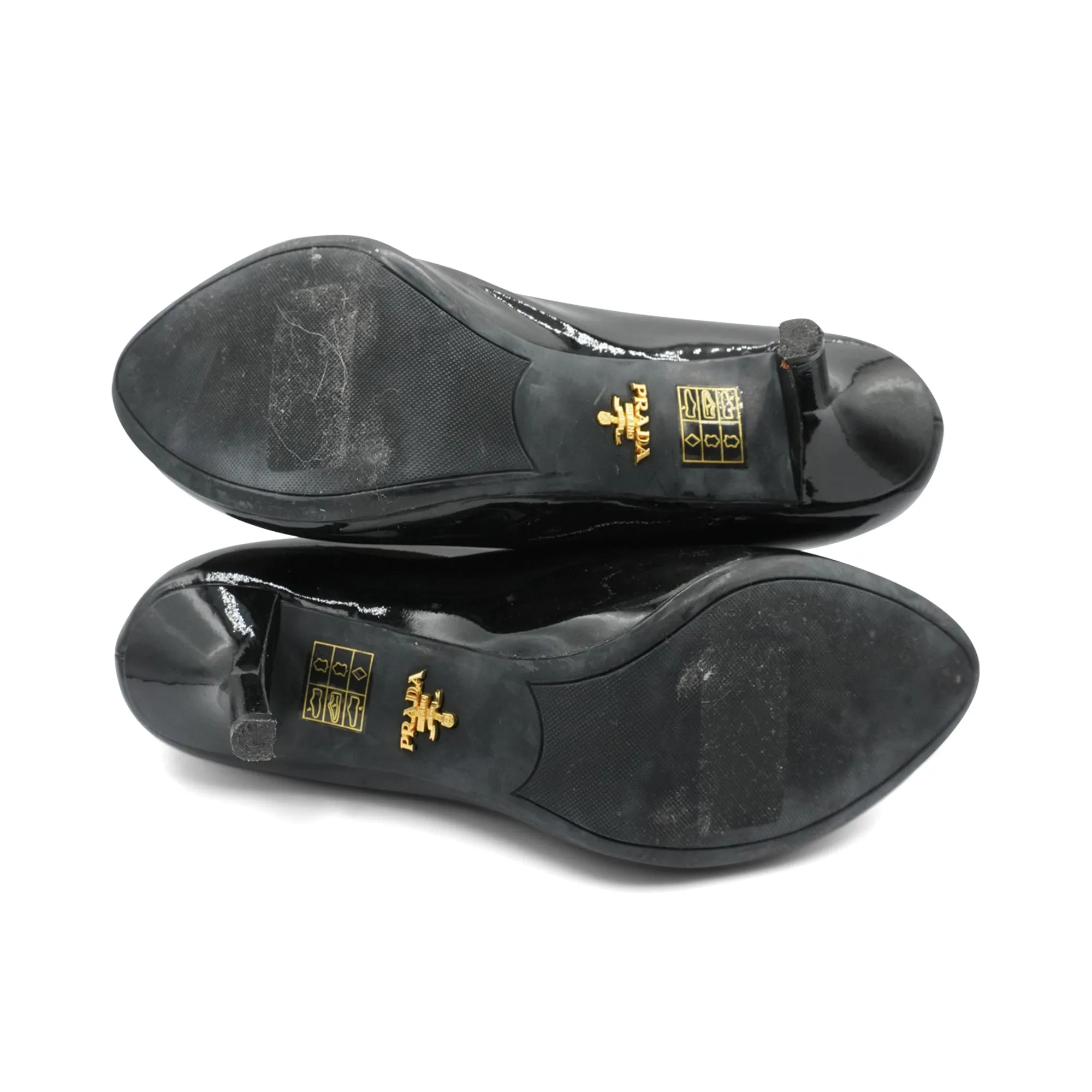 Prada Peep-Toe Heels - Women's 39.5
