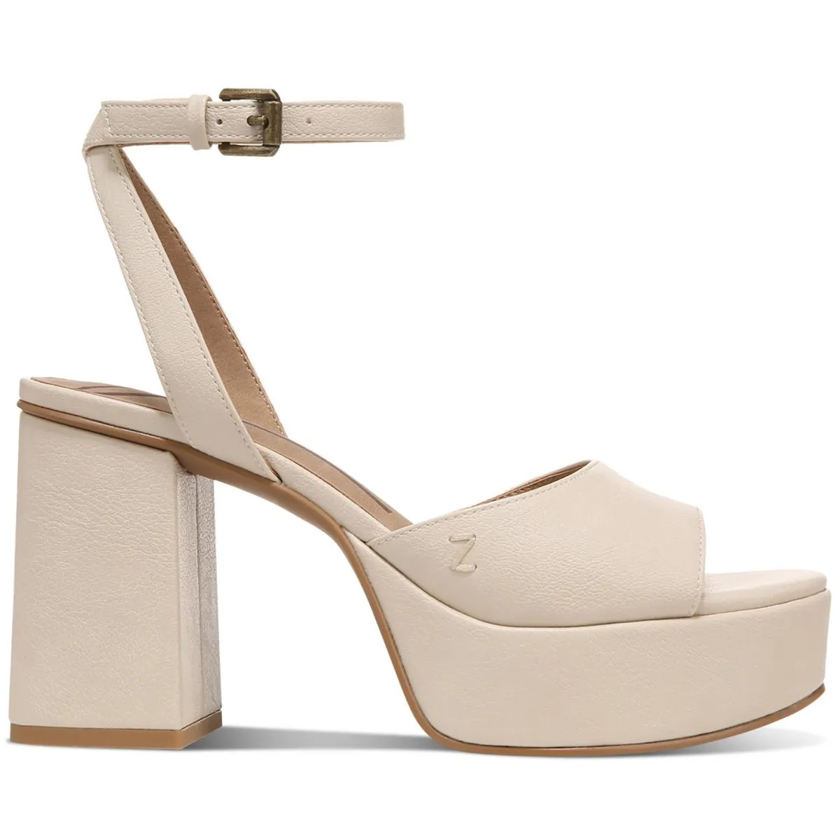 Priya Womens Denim Ankle Strap T-Strap Sandals