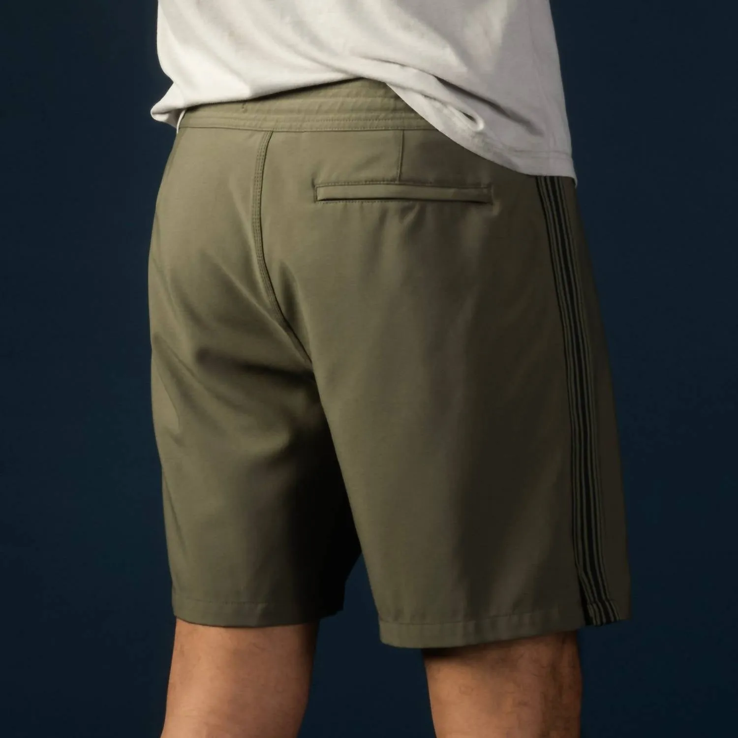 Pro Performance Workout Boardshorts In Army