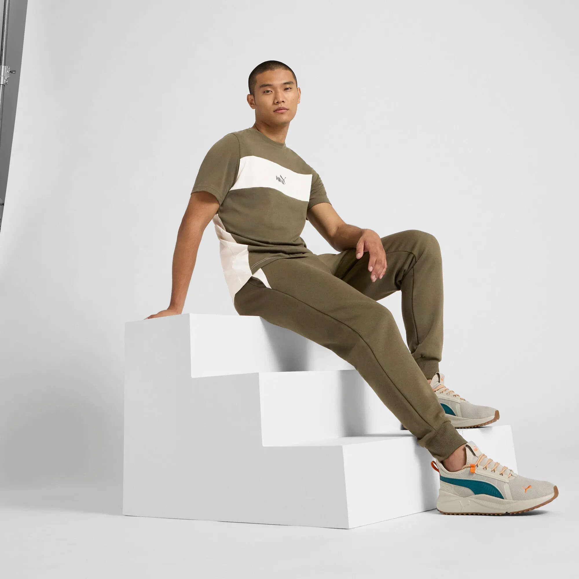PUMA Men's Power Colorblock Pants