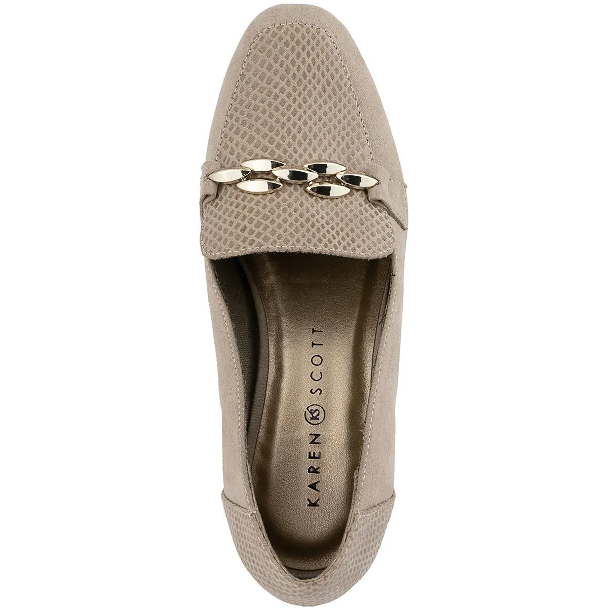 Rahela Womens Faux Suede Loafers